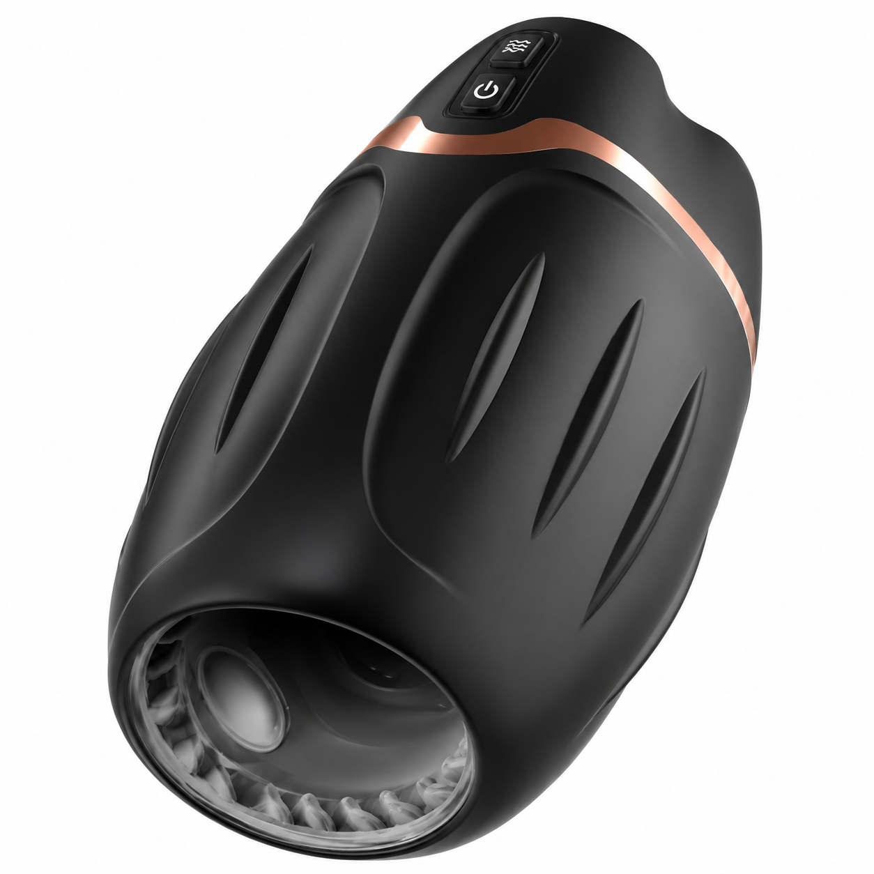 Automatisches Masturbationsgerät Penis Trainer mit Teleskop & Saug & Klemmmechanismus