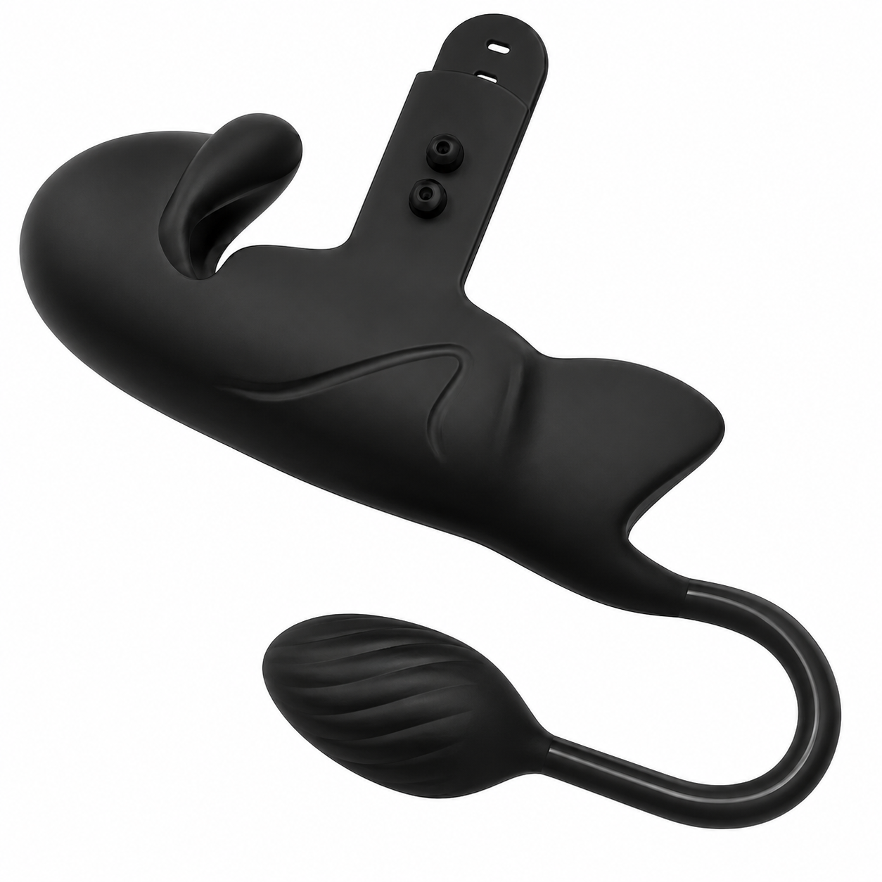 Penis Trainer Vibrator Stimulator Cockring Analplug mit 10 Stoss & Vibratonmodi