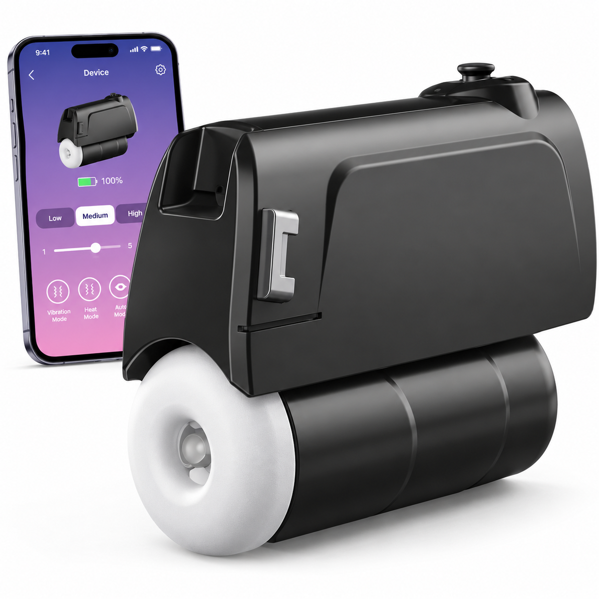 Elektrisch Taschenmuschi Masturbator Penis Massage Sex Machine mit 10 Schubmodi