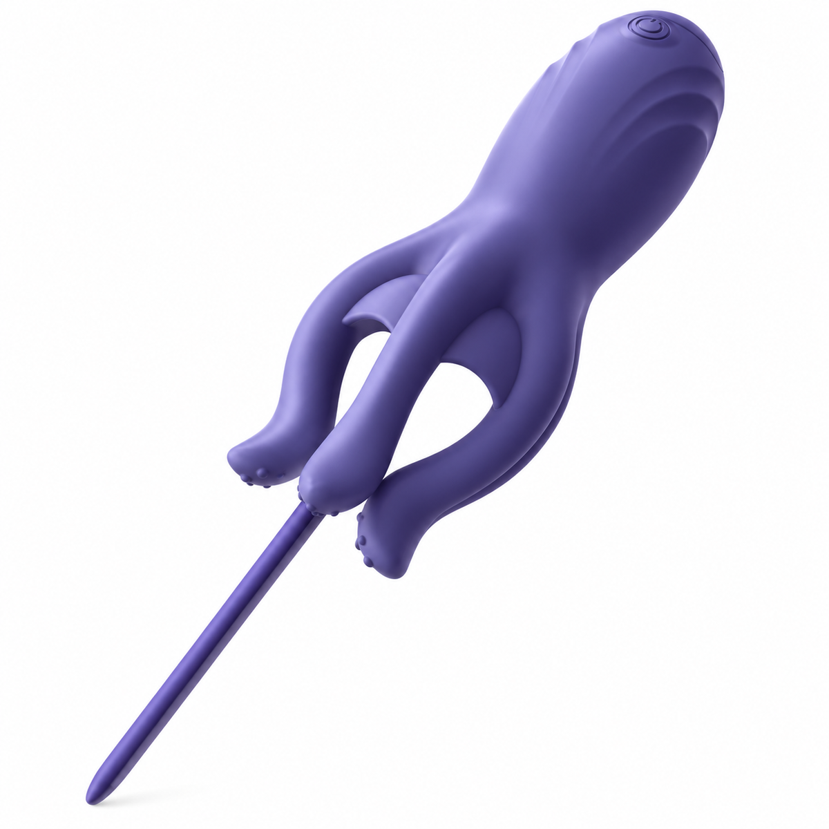 2 IN 1 Eichelvibrator Prostata Stimulation Penis Vibrator Dilatatoren mit 10 Vibrationmodi