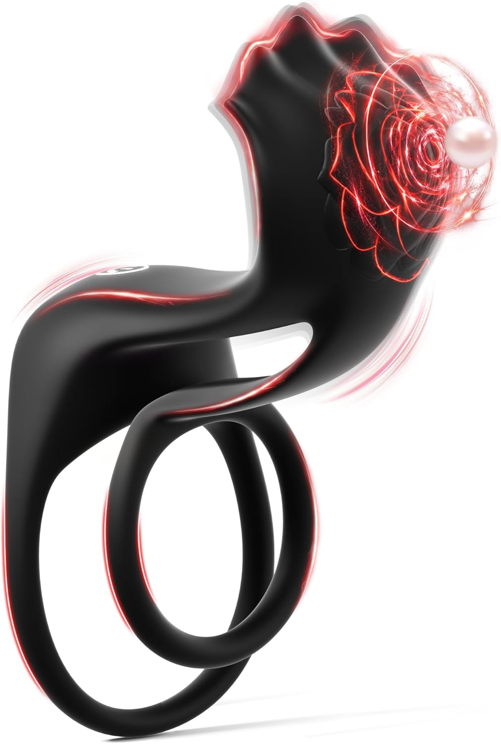 Dual Penistrainer Vibrator Cockring Klitoris-Stimulator mit APP & 9 Vibrationsmodi
