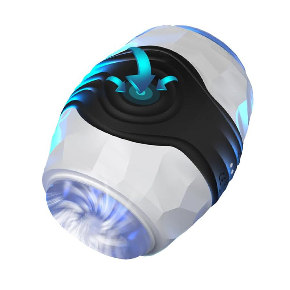 Elektrische masturbator Automatische penistrainingvibrator met 10 vibratiemodi