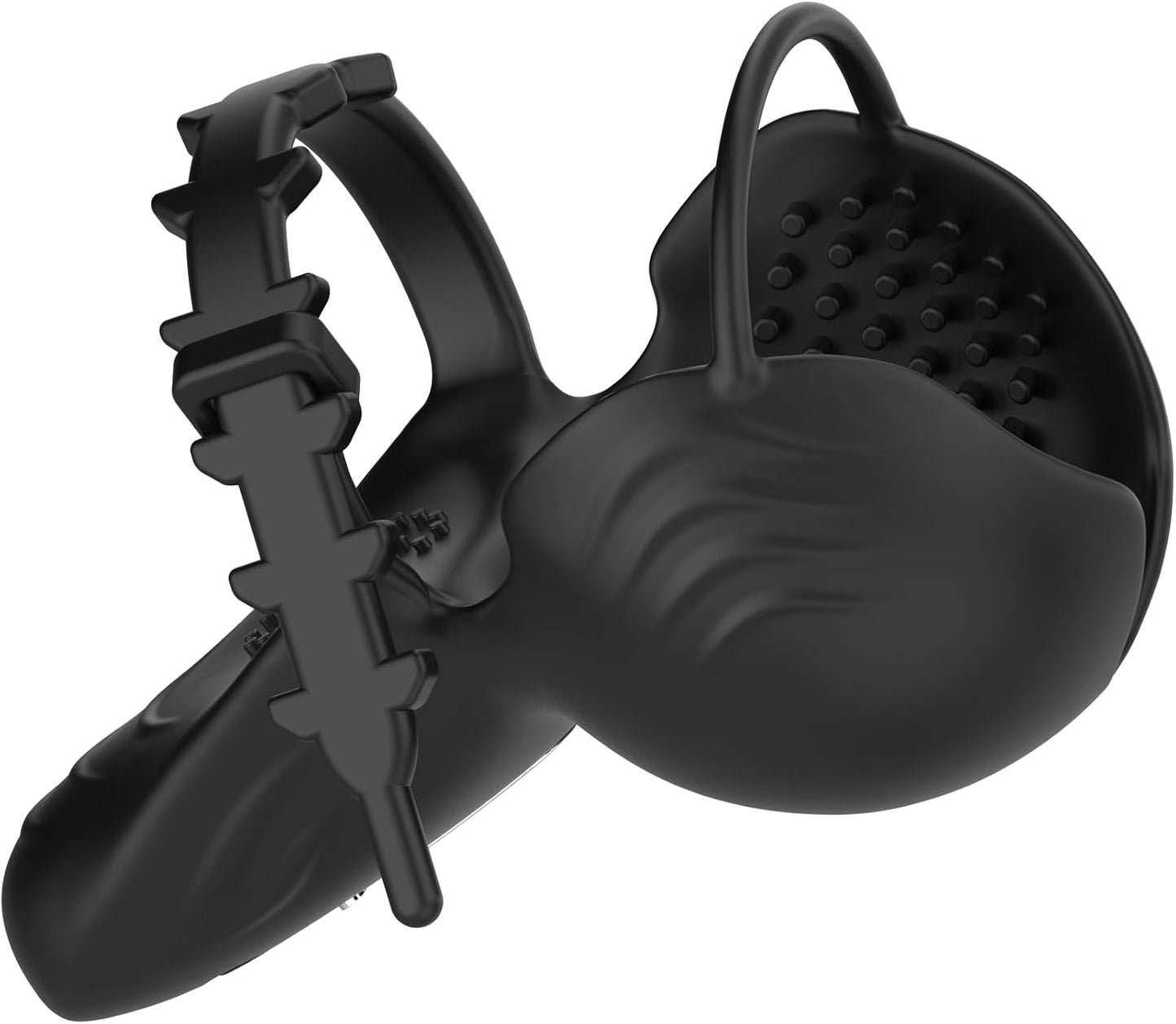 App-Steuerung Hodenstimulator Trainer Penisring Vibrator mit 10 Vibrationsmodi