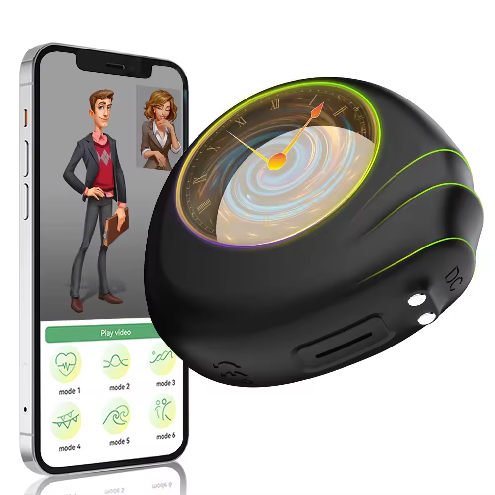 Smart Cock Ring Penistrainer mit APP Datenzähler und 10 Schwingungsmodi