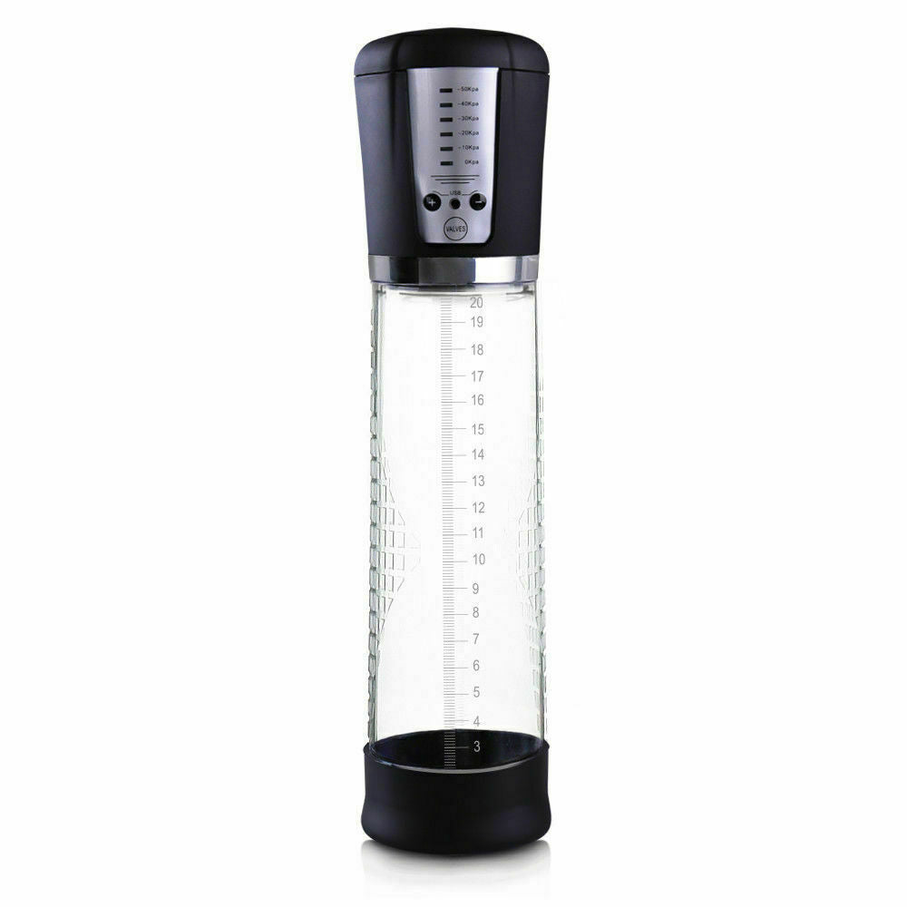 Elektrische Vakuumpumpe Penisvergrößerung Masturbatoren mit 4 Saugintensitäten