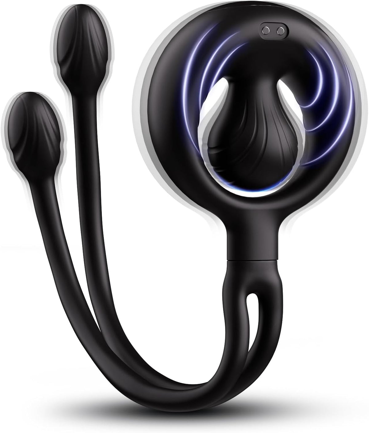Penisring Trainer Taint-Stimulator Analplug Prostata Massagegerät mit 10 Modi