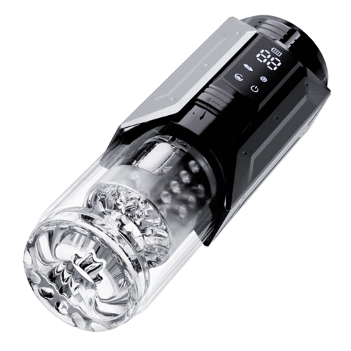 Realistische 3D elektrische masturbators met 7 zuig-, 7 telescopische rotatie- en 7 vibratiefuncties