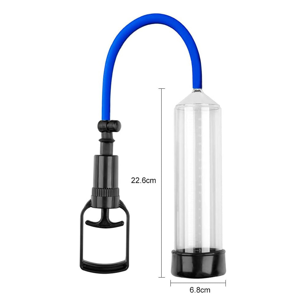 Penispompen met siliconenslang voor mannen, erectie, herenvacuümpomp