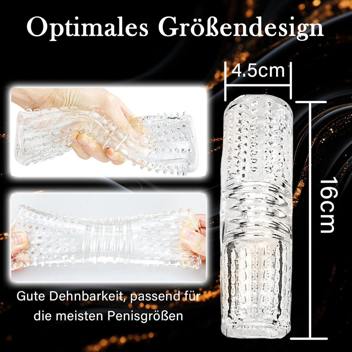 Oral Realistische Mastubratoren Taschenmuschi Pocket Pussy Penistrainer