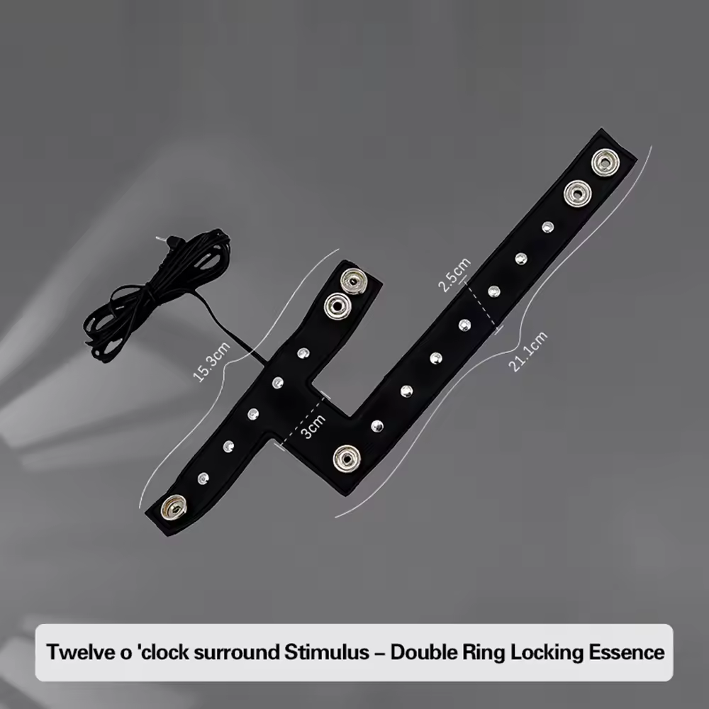 E-stim Eichel Vibrator Ejakulation Verzögerung Penistrainer Cockring Masturbator