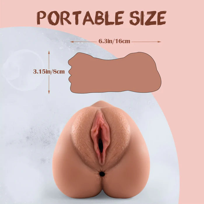 3 IN 1 Realistischer Masturbator Taschenmuschi Pocket Pussy Stroker