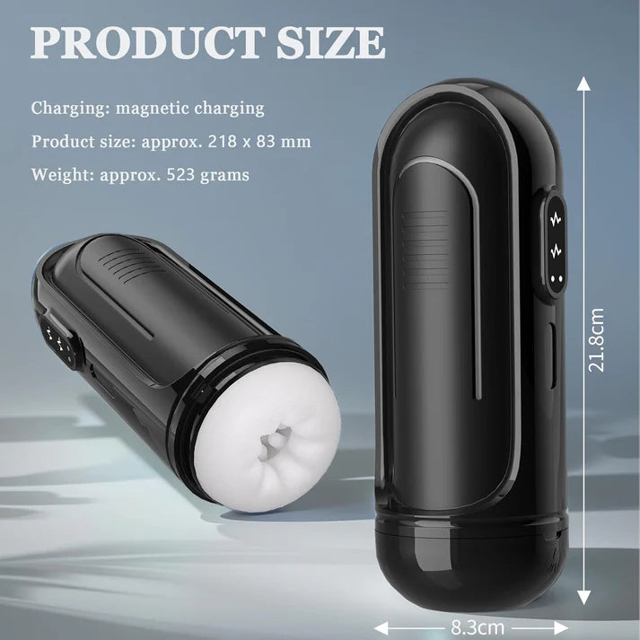 Automatischer Masturbator Stroker Blowjob Sexmaschine mit 10 Vibrationsmodi