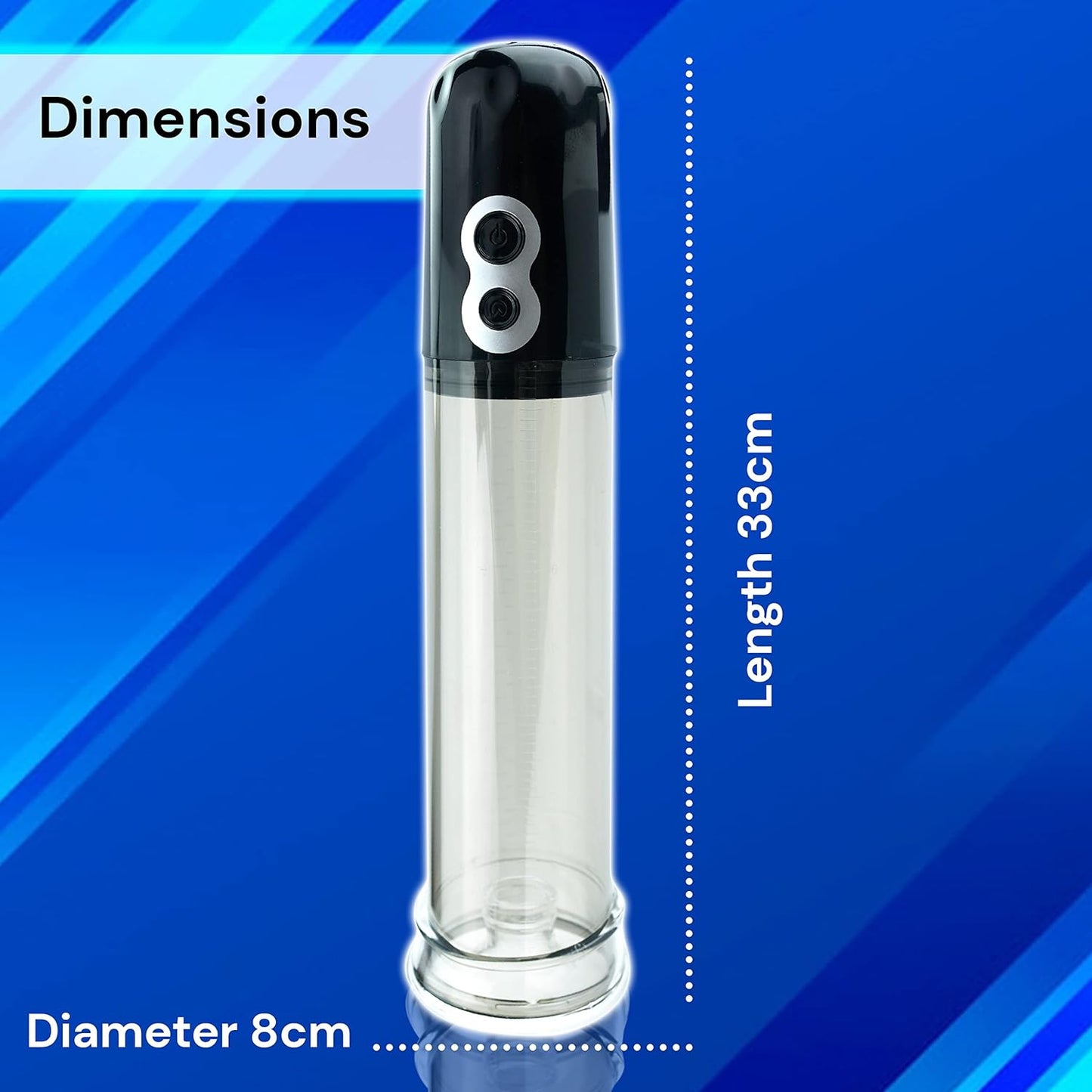 Sterke vacuüm elektrische penispomp Pennis Extender