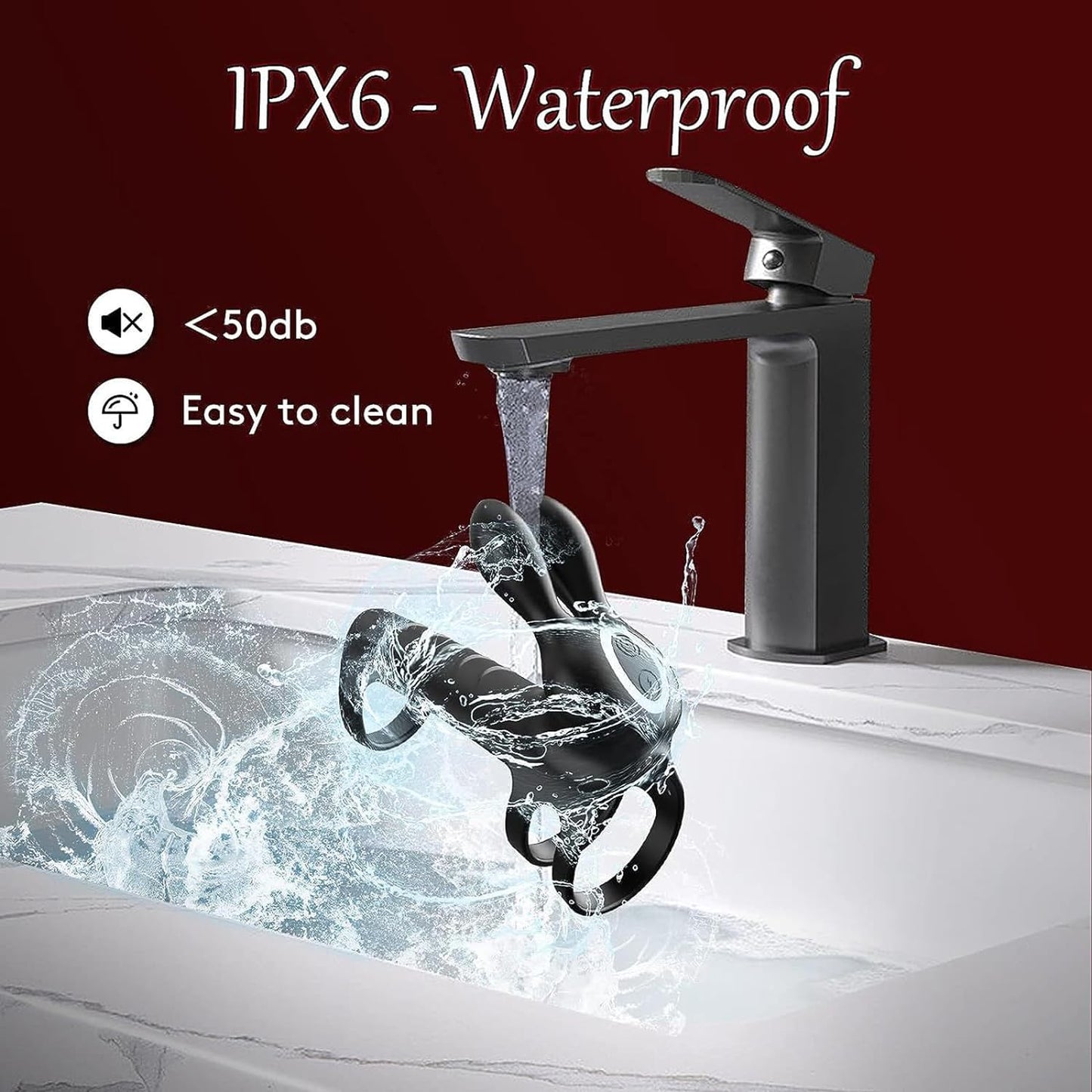 Penis ring cock ring vibrators vibrating stimulator with 10 vibration modes