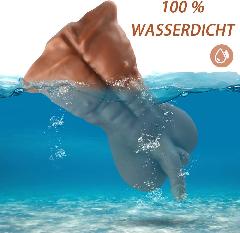 360° roterende eikel realistische sekspop met grote dildo