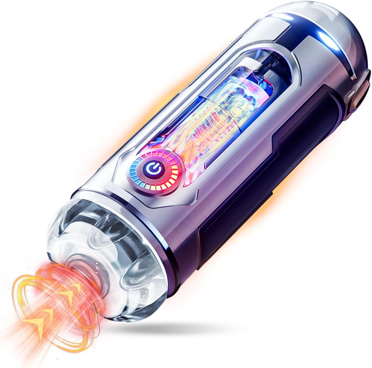 Automatischer Masturbatoren Penis Stroker Blowjob mit 10 Vibrations & Saug und Heizmodi