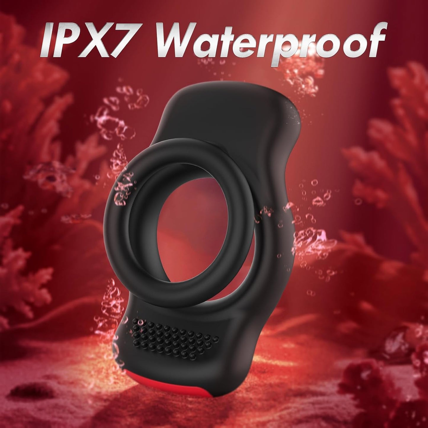 App & Ferngesteuerter Cock Ring Penistrainer Vibrator mit 10 Vibrationsmodi