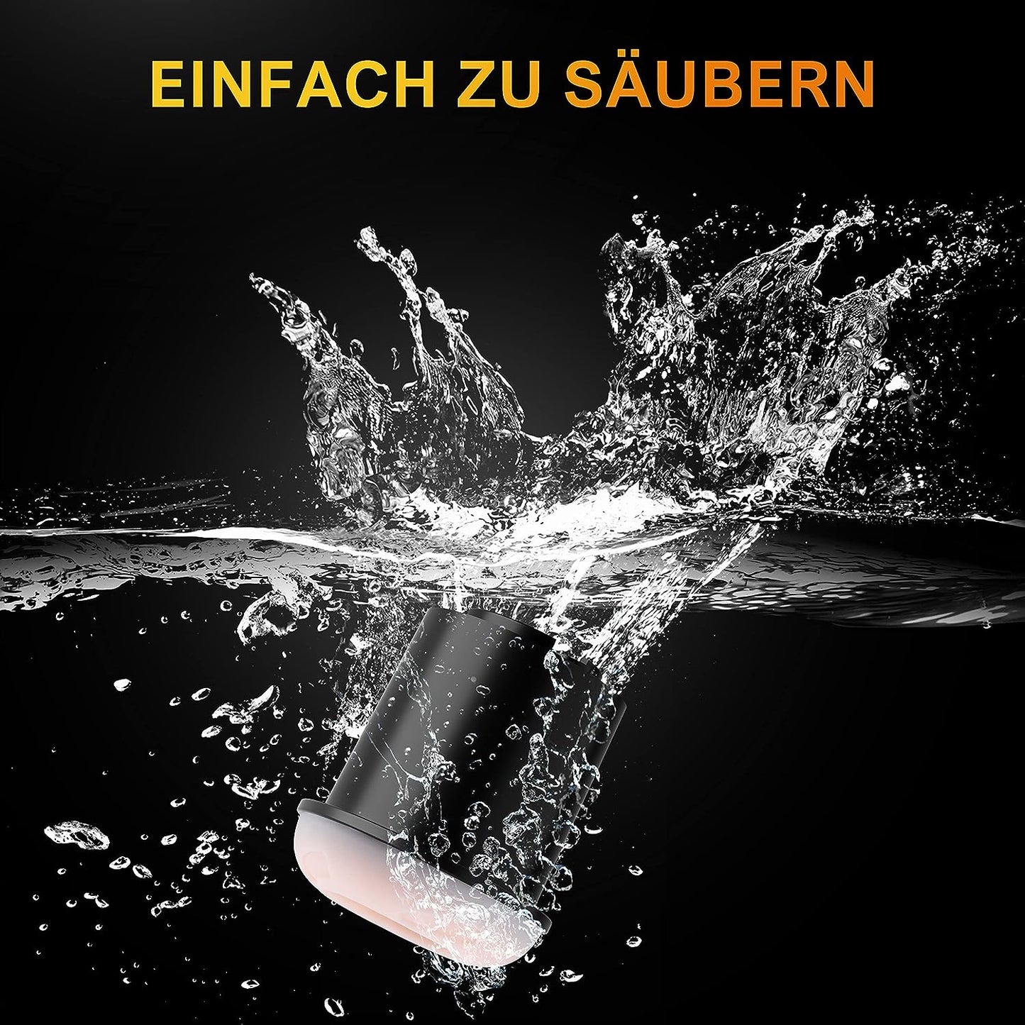 Electric masturbator cup with 6 modes rotation massage function