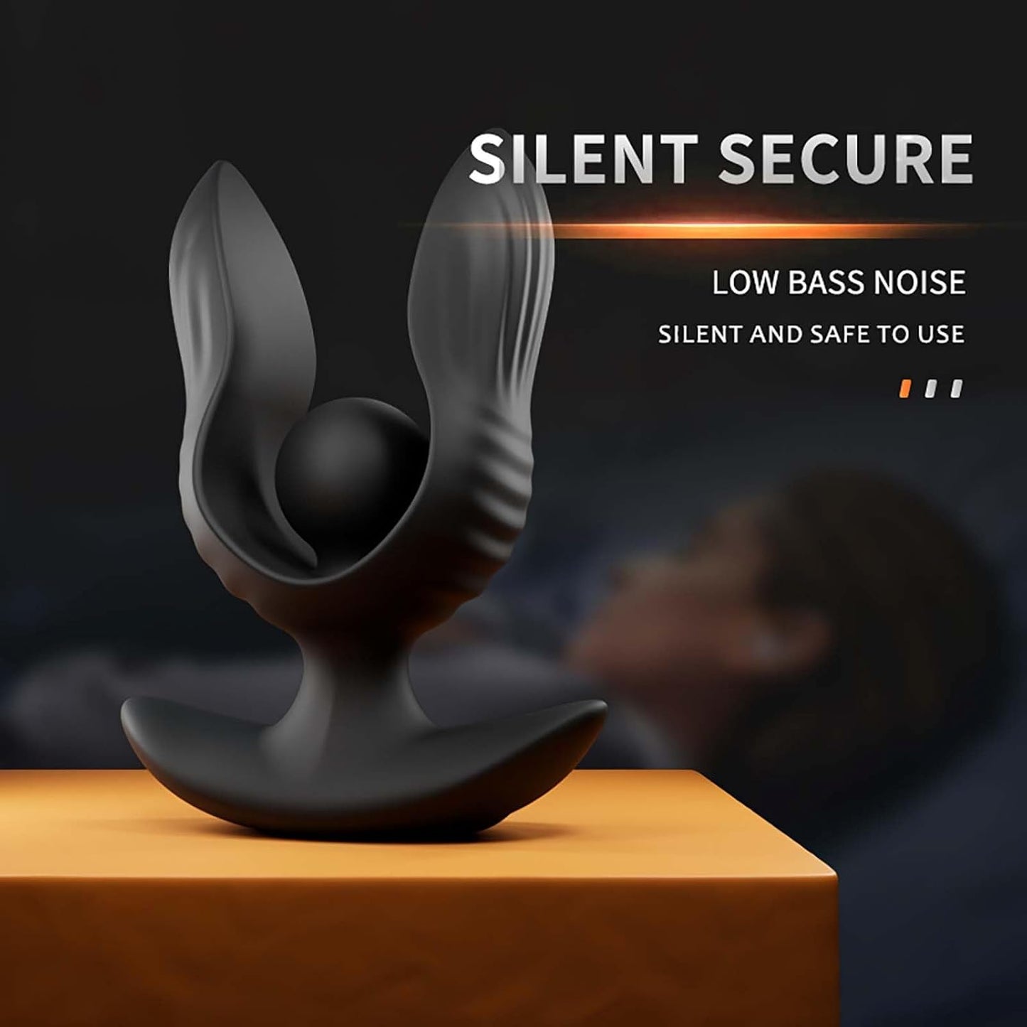 Aufblasbarer Analplug Vibrator Prostata Massagegerät mit 10 Vibrationsmodi