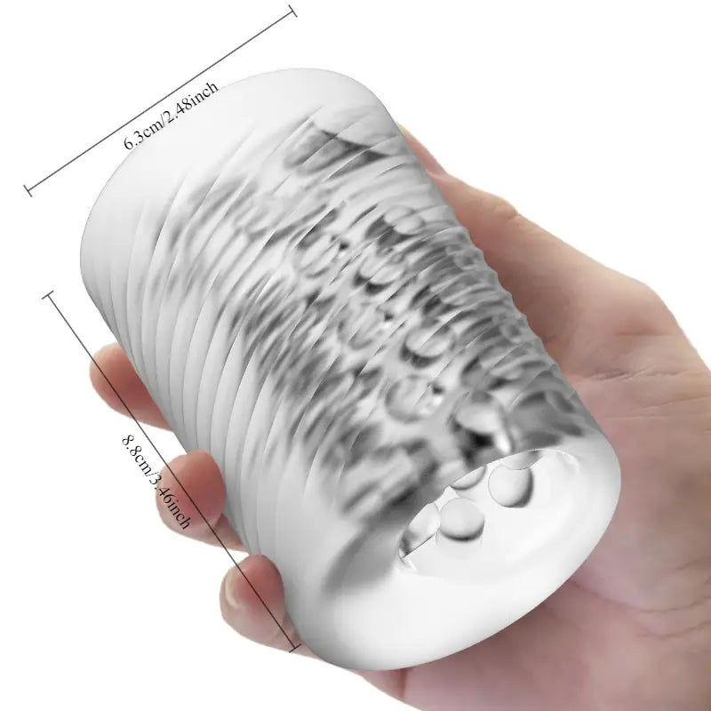 Automatischer Penistrainer Blowjob Masturbator Taschenmuschi mit 10 Vibrationen