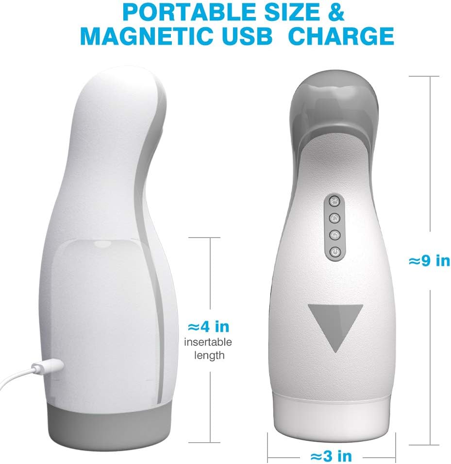 Automatischer Saug-Masturbator Penis Stroker mit 3 Saugmodi & 4 Vibrationsmodi