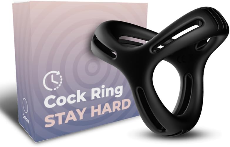 Dreieckiger Silikon Penisring Vibrator Trainer Stimulator