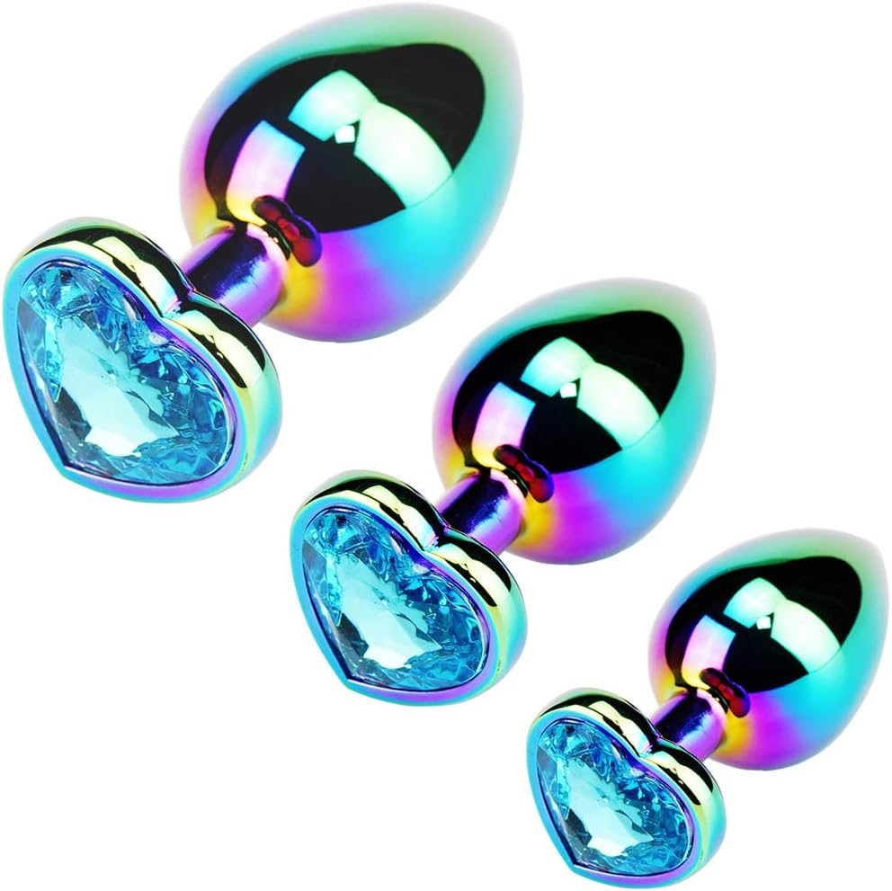 Metalen anaalplug met kristallen diamanten buttplug fetish masturbatie anaal speeltje