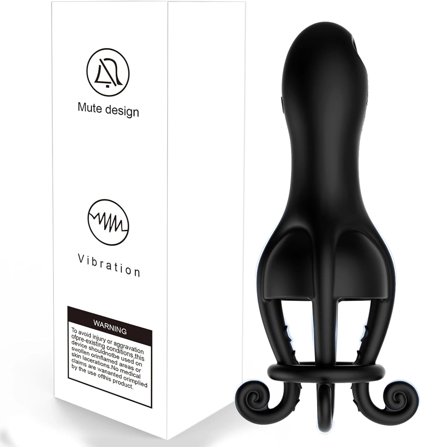 360° Umwickeln Penistrainer Eichelvibrator Masturbator mit 10 Vibrationsmodi