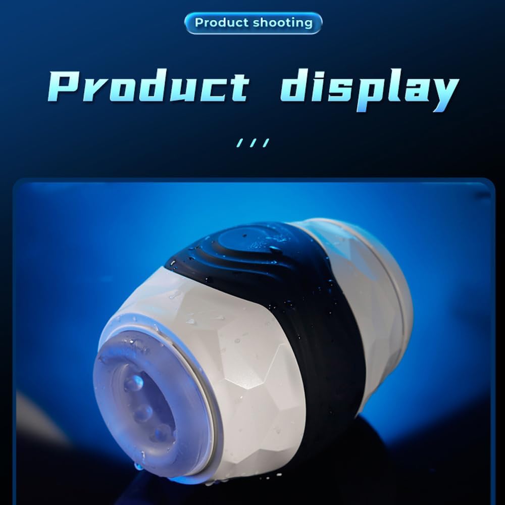 Elektrischer Masturbator Automatischer Penis Training Vibrator mit 10 Vibrationsmodi