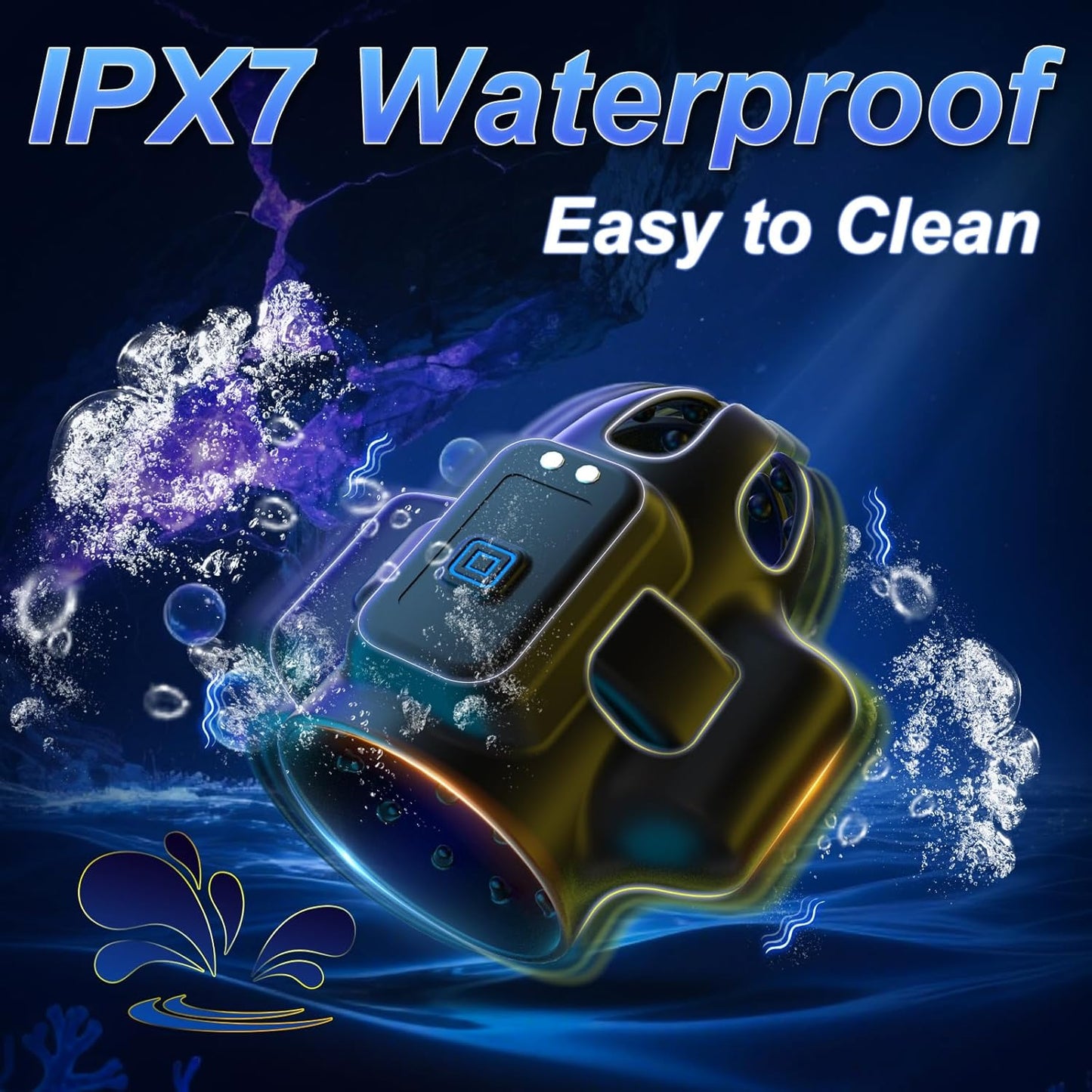 Intelligenter Automatischer Penisvibrator Eicheltrainer Stroker mit 10 Vibrationsmodi