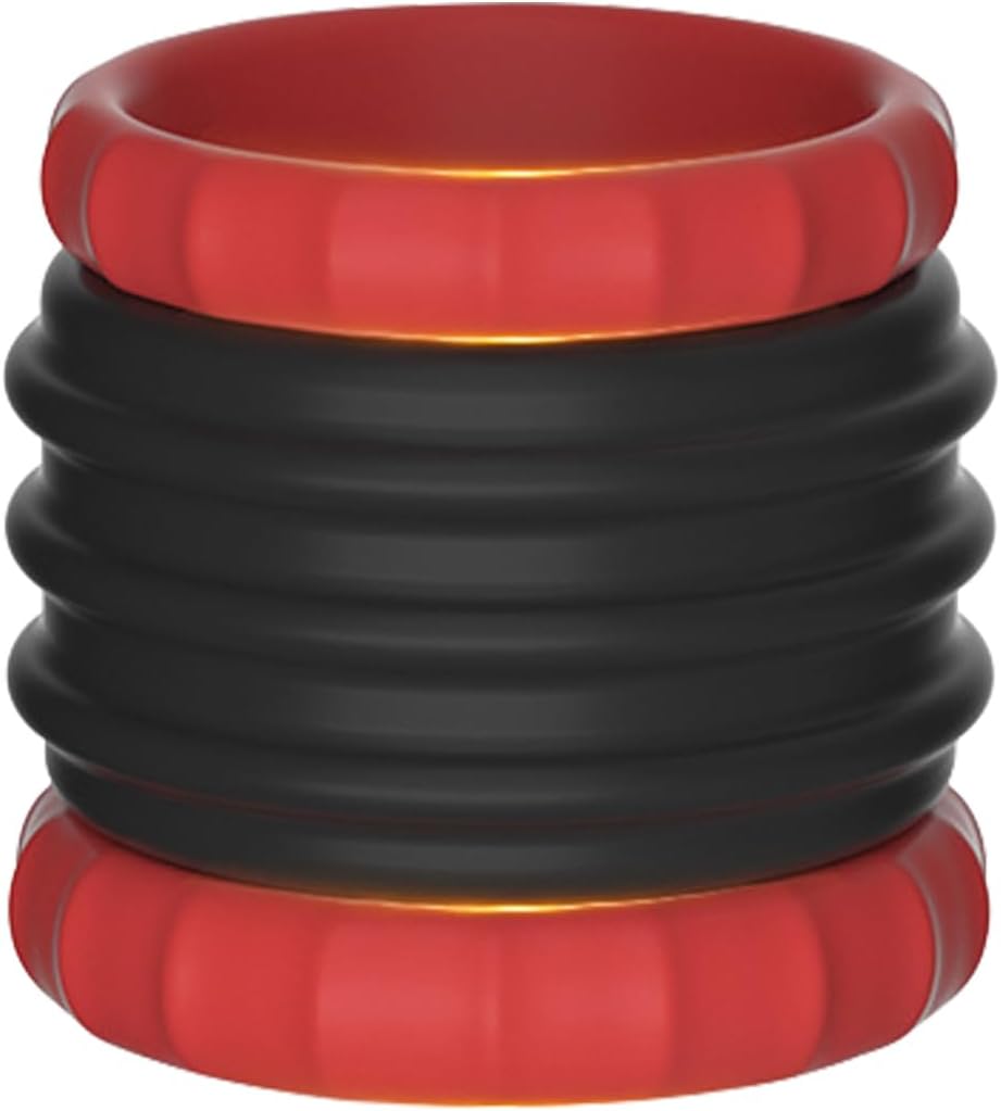 2 IN 1 siliconen cockring cockring extreem siliconen testikelringen