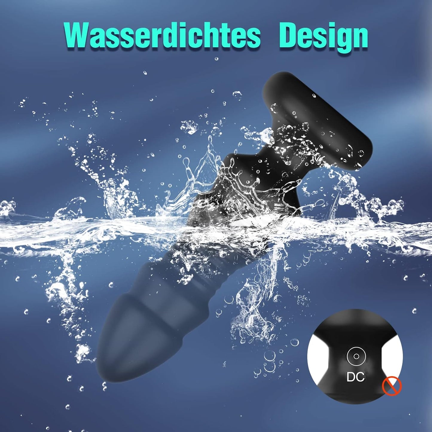 Multifunctionele anaalvibrator anaalvibrator buttplug prostaatstimulator met 5 telescopische standen