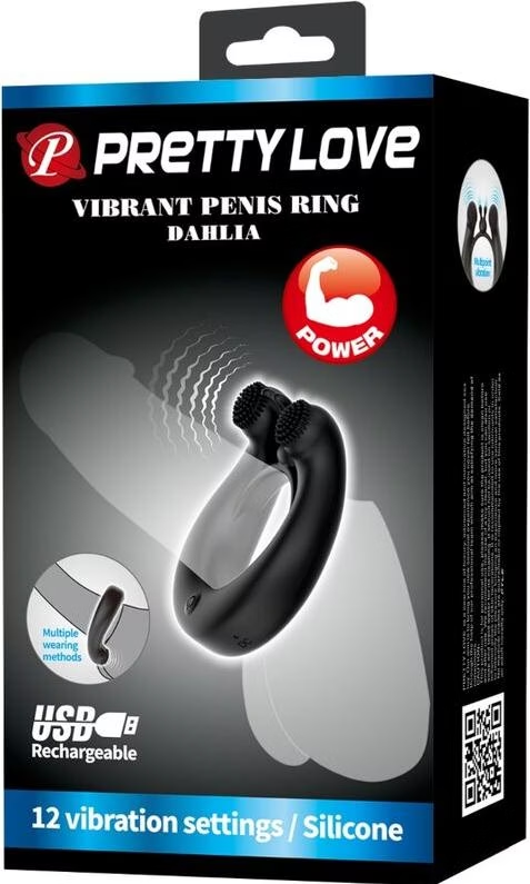 Smart Cockring Penistrainer Vibrator Masturbatoren mit 12 Vibrationsmodi