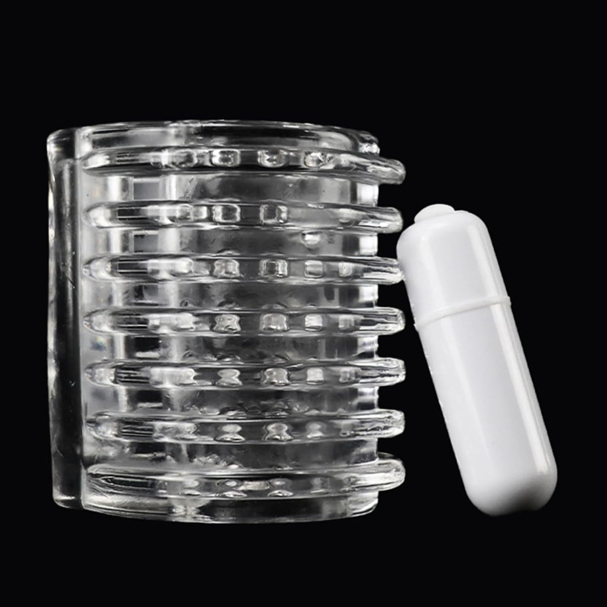2-IN-1 Vielseitig Masturbator Penishülle Trainingsgerät mit Intensive Massagestruktur