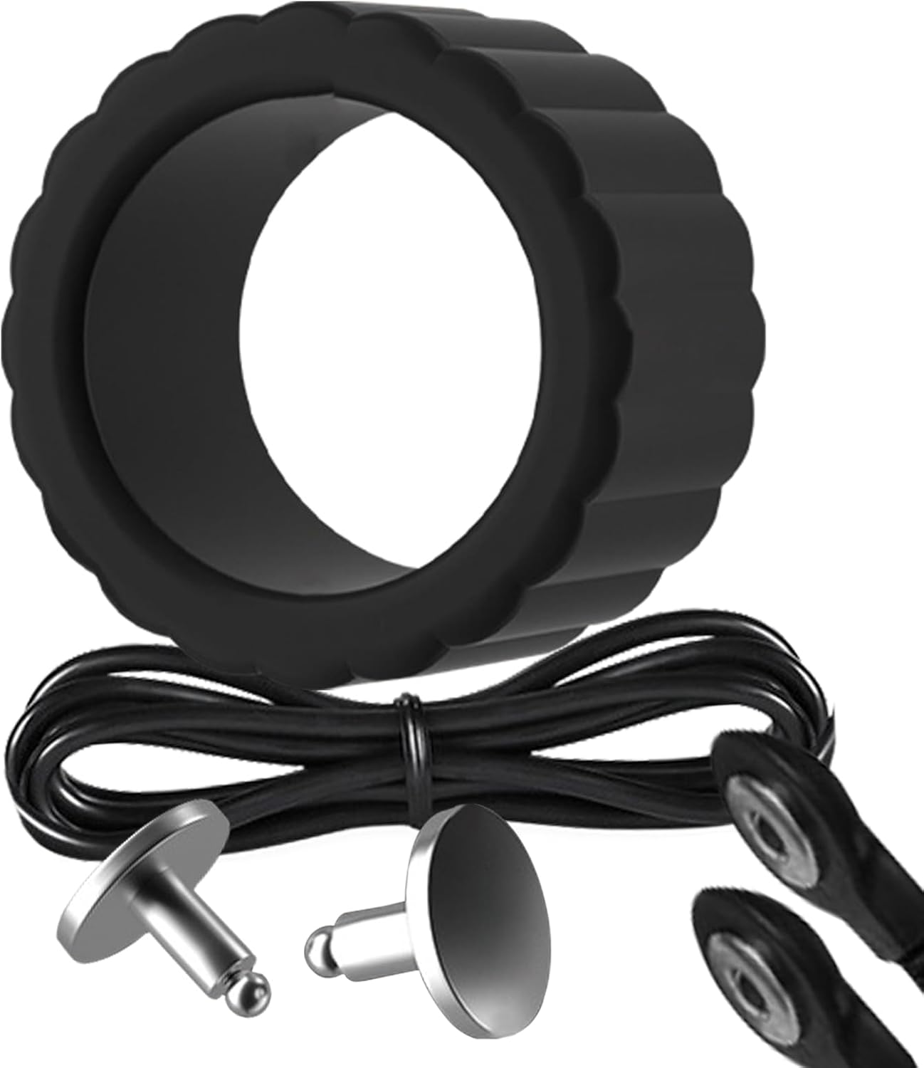 Elektro Stimulation Penisring Vibrator mit Fernbedienung und 8 Elektro Modi Prostata Vibration Cockring