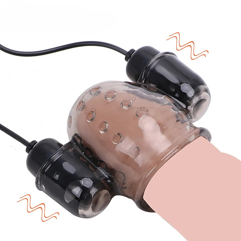 Eicheltrainer Penisvibrator Masturbator mit 10 Vibrationen und 20 Frequenzen