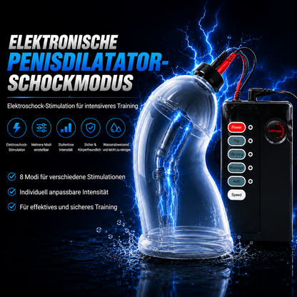 Ernbedienung Elektroschock Penistrainer Stimulator Anal Plug Set