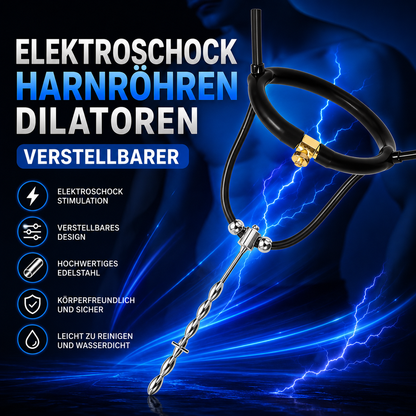 BDSM Penis Plug Penisring Elektroschock Harnröhren Dilatoren Verstellbarer
