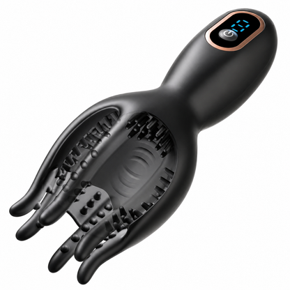 3 IN Eicheltrainer Penismassage Vibrator Masturbator mit 9 Vibrationsmodi
