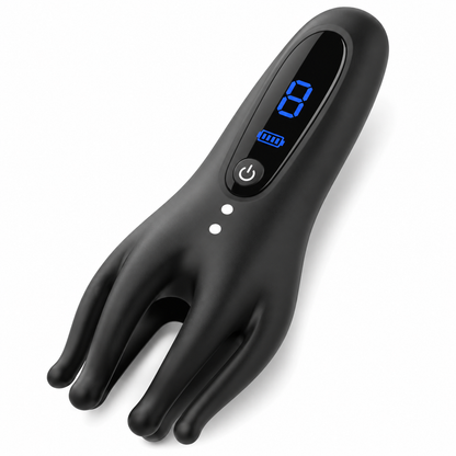 LED-umwickelter Penistrainer Tentakel Vibrator Stroker mit 10 Vibrationsmodi