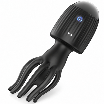 Glans Vibrator Penis Hodenmassage Trainer Masturbator mit 10 Frequenz & Expansion & Vibrationen