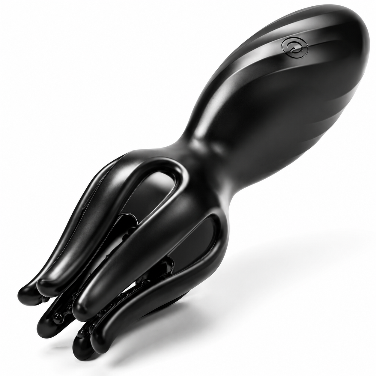 Oktopus Tentakel Penistrainer Vibrator Eichelstimulator mit 10 Vibrationsmodi & 10 Zungenmodi