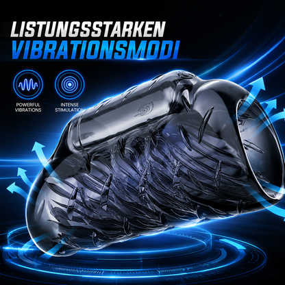 Penistrainer Cockring Verzögerungs Ejakulator mit Listungsstarken Vibrationsmodi
