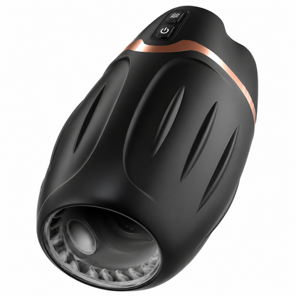Automatisches Masturbationsgerät Penis Trainer mit Teleskop & Saug & Klemmmechanismus