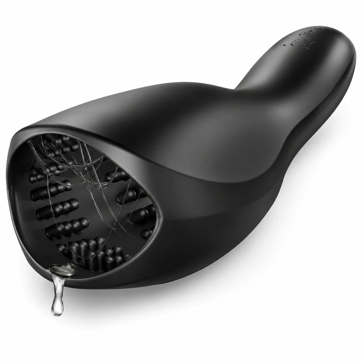 Automatischer Penistrainer Stroker Masturbator mit 10 Leistungsstarke Vibrationsmodi