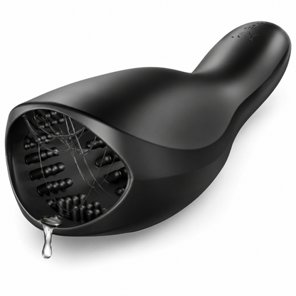 Automatischer Penistrainer Stroker Masturbator mit 10 Leistungsstarke Vibrationsmodi