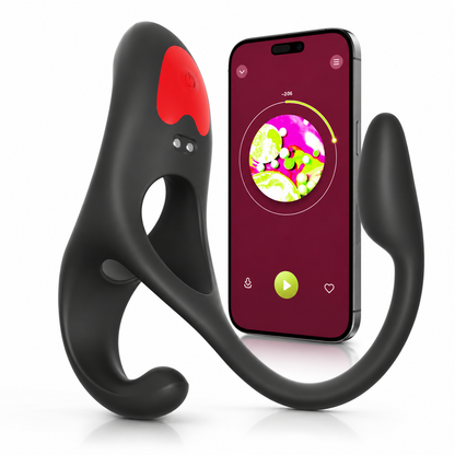 Analplug Prostata Hoden Stimulator Penisring Klitorisstimulator mit 10 Vibrations