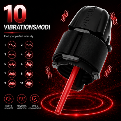 Elektrischer Penis Stimulations Eichel Massager Vibrator Masturbatoren mit 10 Vibrationsmodi