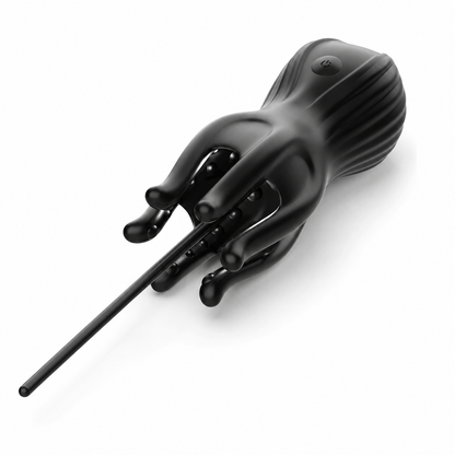Eicheltrainer Penis Massagegerät Harnröhren Stimulator mit 10 Vibrationsmodi