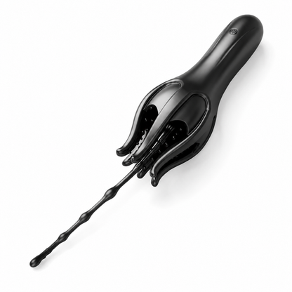 360° Wrapped Penis Trainer Vibrator Harnröhren Dilator mit 10 Vibrationsmodi